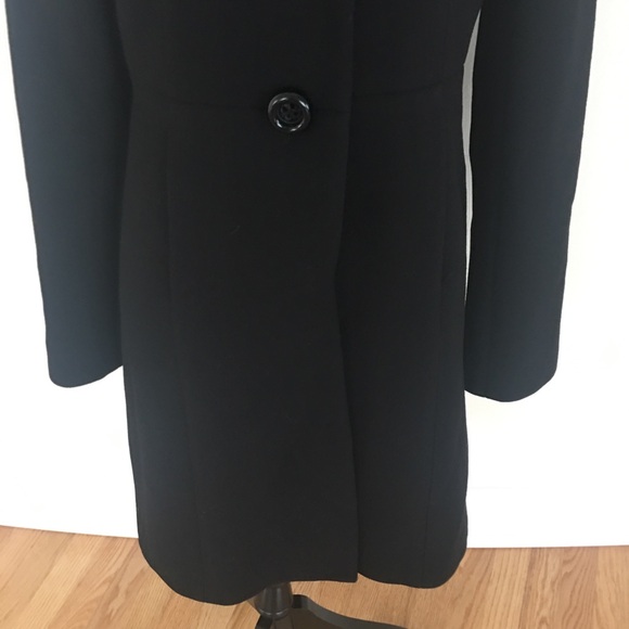 J. Crew Black Wool Coat - Picture 4 of 8